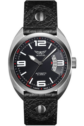 Мужские часы Мужские швейцарские механические наручные часы Aviator R.3.08.0.090.4