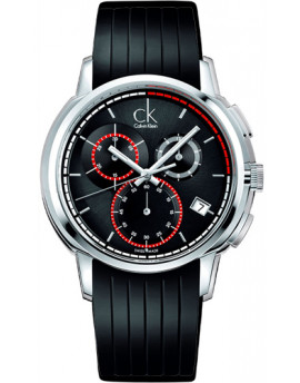 Мужские швейцарские наручные часы Calvin Klein K1V27704 с хронографом