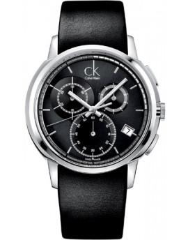 Мужские швейцарские наручные часы Calvin Klein K1V27102 с хронографом