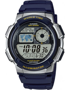 Мужские японские наручные часы Casio AE-1000W-2A с хронографом