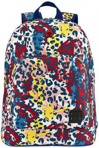 Сумки и рюкзаки 610198 Рюкзак WENGER Crango 16  , цветной с леопардовым принтом,