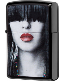 28536 Red Lips, Ebony, чёрный, матовая
