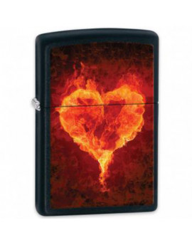 28313 Hearts Black Matte